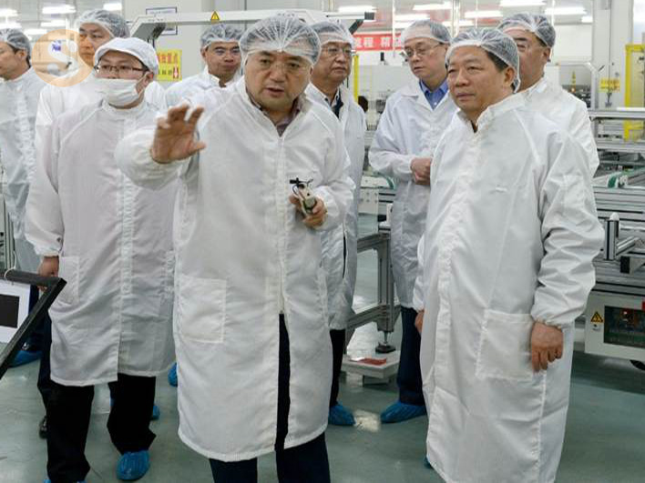 2016年6月4日　遼寧省委書記、省人大常委會主任（當(dāng)時遼寧省省長）陳求發(fā)さんが當(dāng)社を視察 