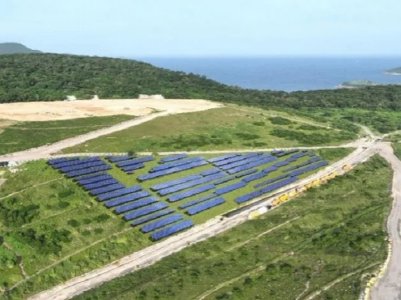 全球足跡 | 2025年開(kāi)始供電！陽(yáng)光能源為香港首個(gè)堆填區(qū)光伏發(fā)電場(chǎng)供貨