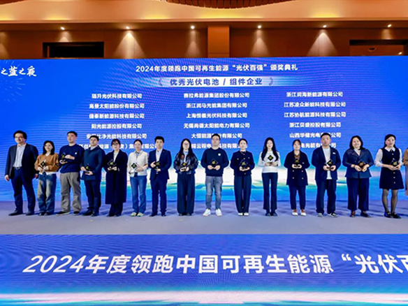 高光時(shí)刻 | 陽(yáng)光能源蟬聯(lián)年度「光伏百?gòu)?qiáng)」優(yōu)秀光伏電池/組件企業(yè)獎(jiǎng)項(xiàng)